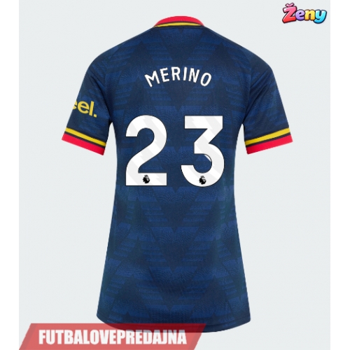 Lacne Ženy Futbalové dres Arsenal Mikel Merino #23 2026-27 Krátky Rukáv - Preč